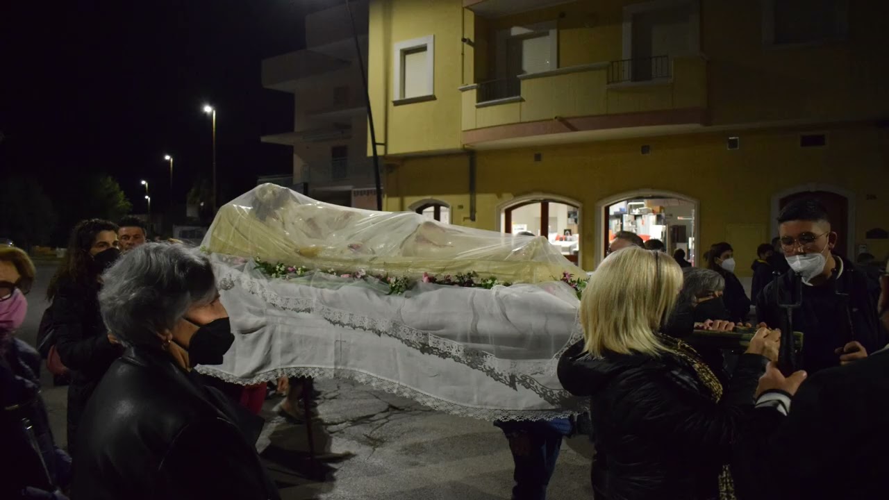 PROCESSIONE VENERDÌ SANTO 2022 A BERNALDA
