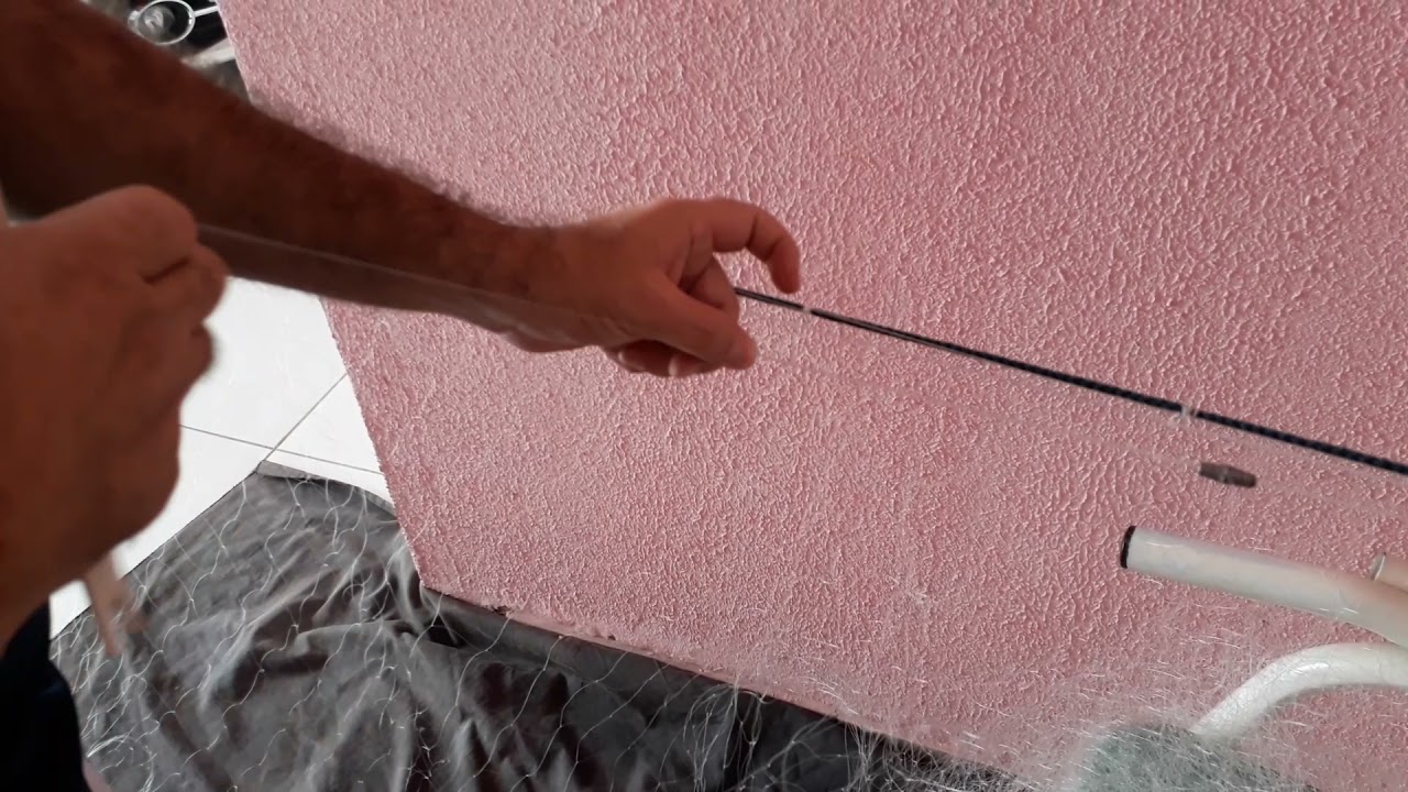 como fazer o entralhe de um galão de pesca na malha 11.