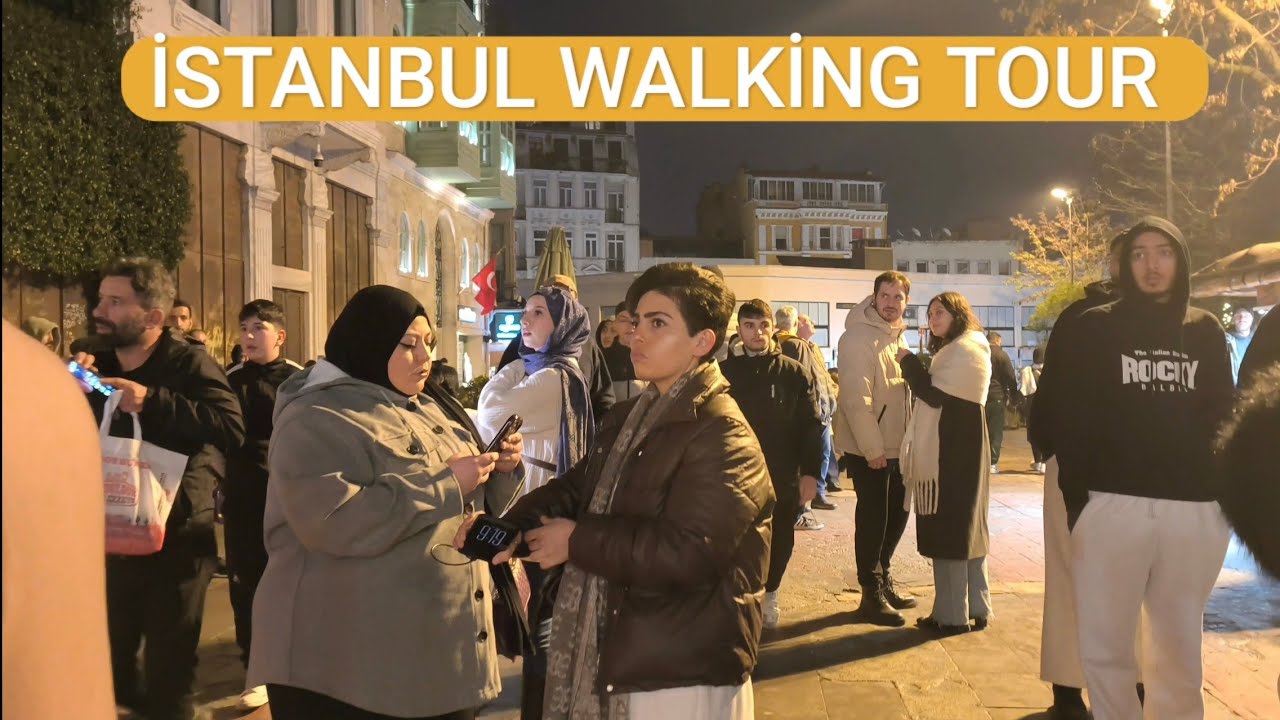 Istanbul, Walking Tour, Beyoglu Galata, 4K, City Walk). #Istanbul #IstanbulWalkingTour #turkey 