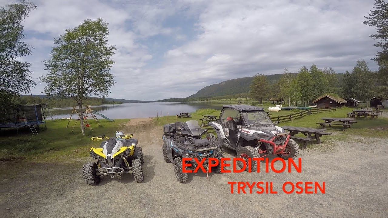 Expedition Trysil  Osen Day 7 of 9 ATV/UTV Camping tur/trip/Overland trailer/Can am/polaris
