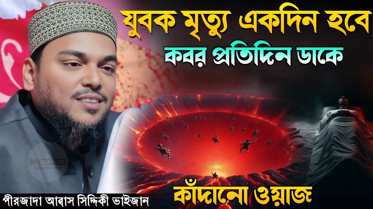 যুবকদের কাঁদানো ওয়াজ | কবর প্রতিদিন ডাকে পীরজাদা আব্বাস সিদ্দিকী ওয়াজ Pirzada Abbas Siddique Waz 