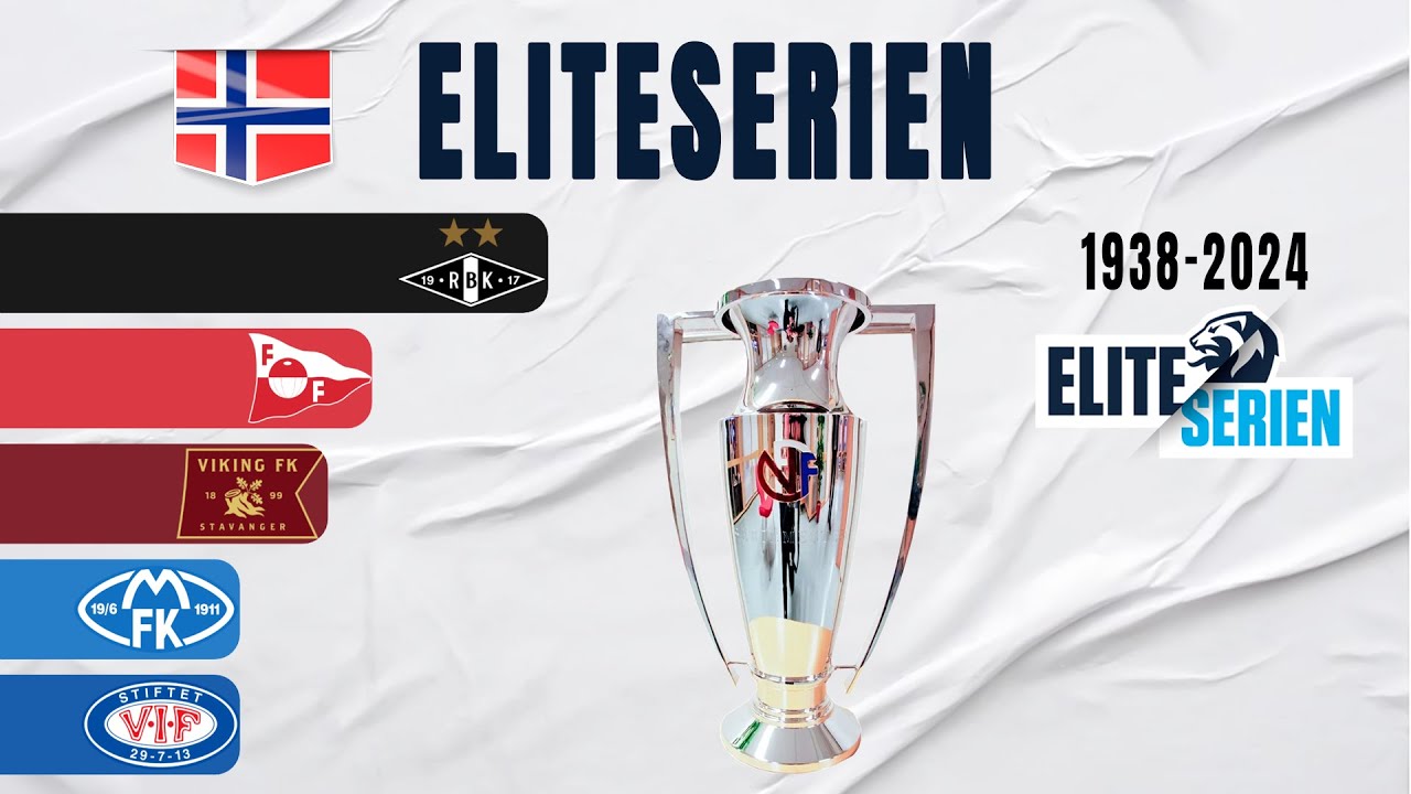 Norwegian Eliteserien All Winners (1938-2024) | Norwegian League