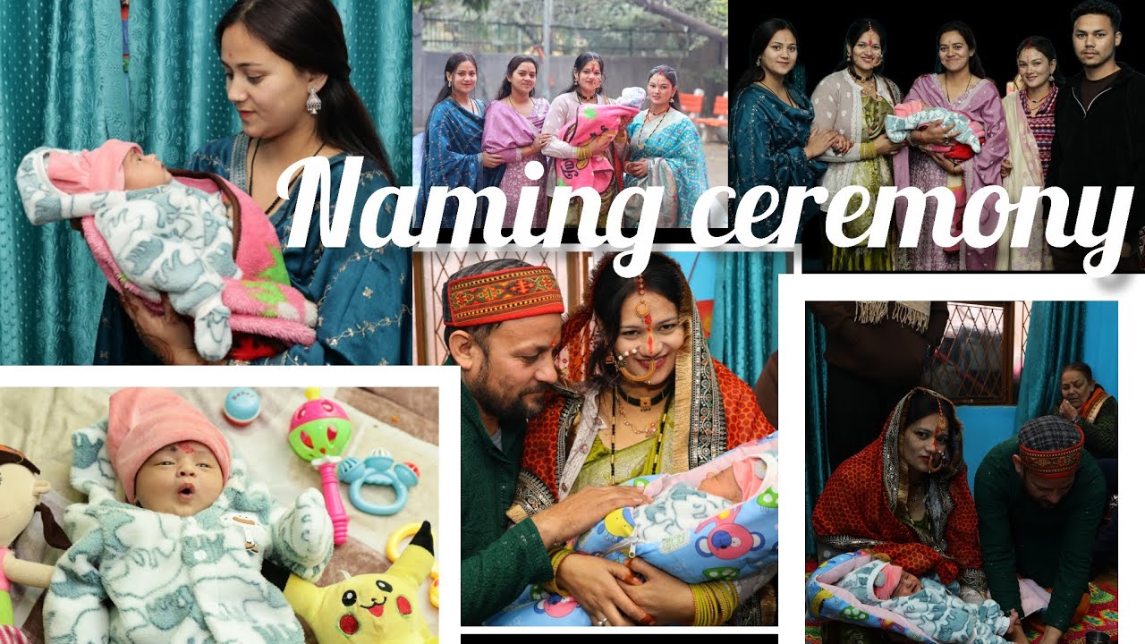 Finally baby ka नामकरण समारोह ♥️ |Namkaran vlog || 