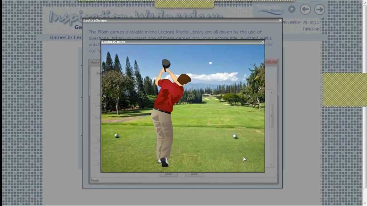 Create e Learning Games in Lectora e Learning Software