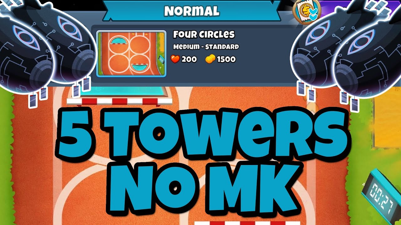 BTD6 Phayze Tutorial || No Monkey Knowledge || Four Circles