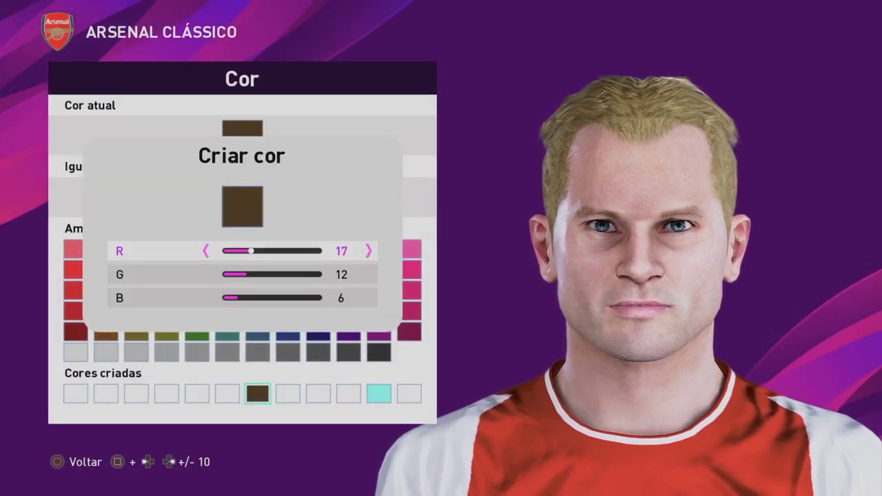 BERGKAMP LEGEND PES 2020