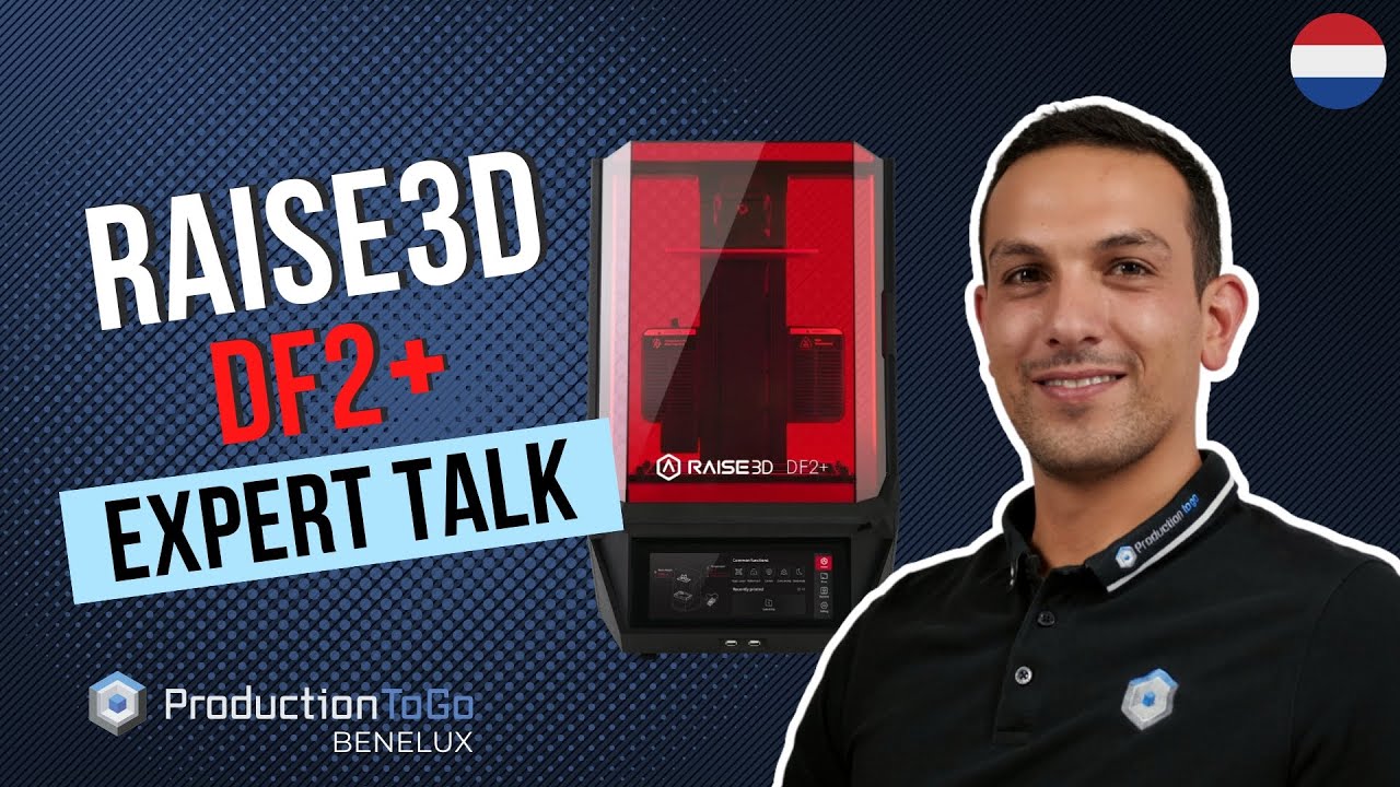 ProductionToGo Benelux - Raise3D DF2+ Expert Talk