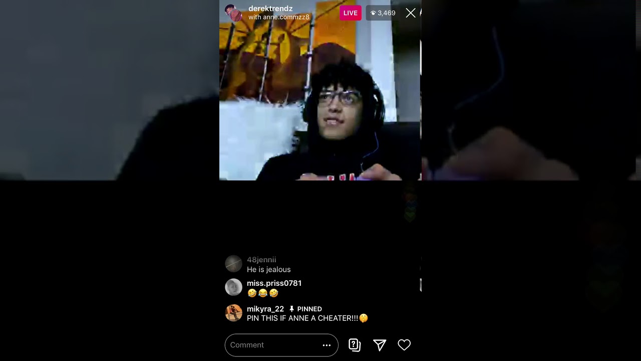 @anne.commzz8 and @derektrendz LIVE BREAKUP💔 😭😔 04/28/20