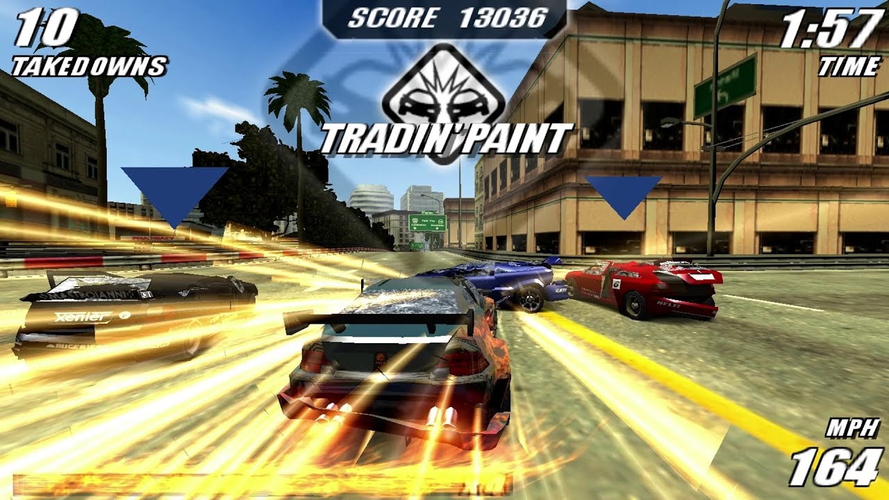 Burnout Legends PSP Gameplay HD (PPSSPP)
