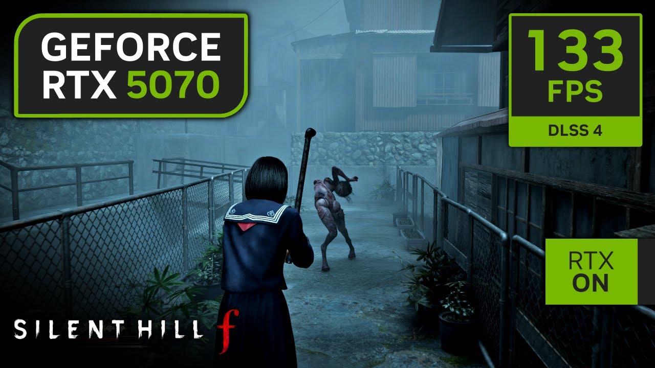 RTX 5070 on Silent Hill F | 1080p, 1440p, 4K with DLSS 4!