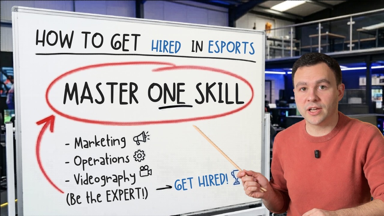 How to Get a Job in Esports - Esports Masterclass EP1