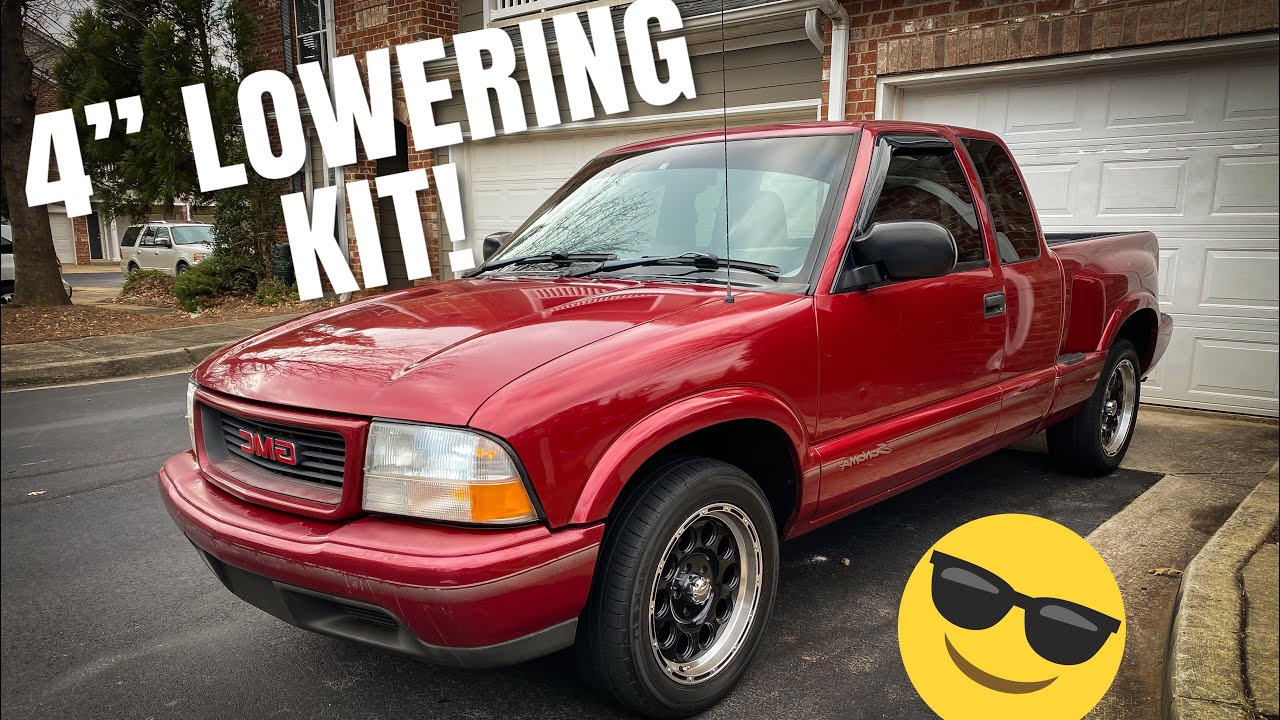 Dropping the S10 4&rdquo; with a lowering kit! 😍