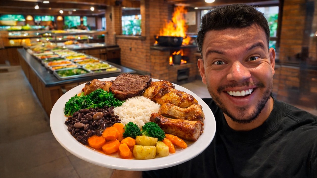 COMENDO COMIDA BRASILEIRA DEPOIS DE MESES