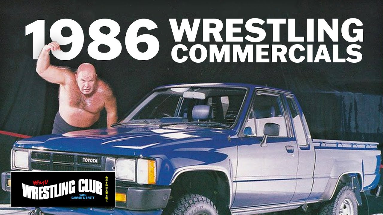 1986 Wrestling Commercials (feat. Roddy Piper, Crush Gals, Sgt. Slaughter & Ric Flair)