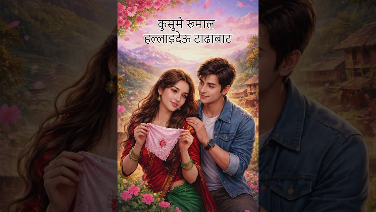 कुसुमे रुमाल हल्लाई देऊ टाढाबाट