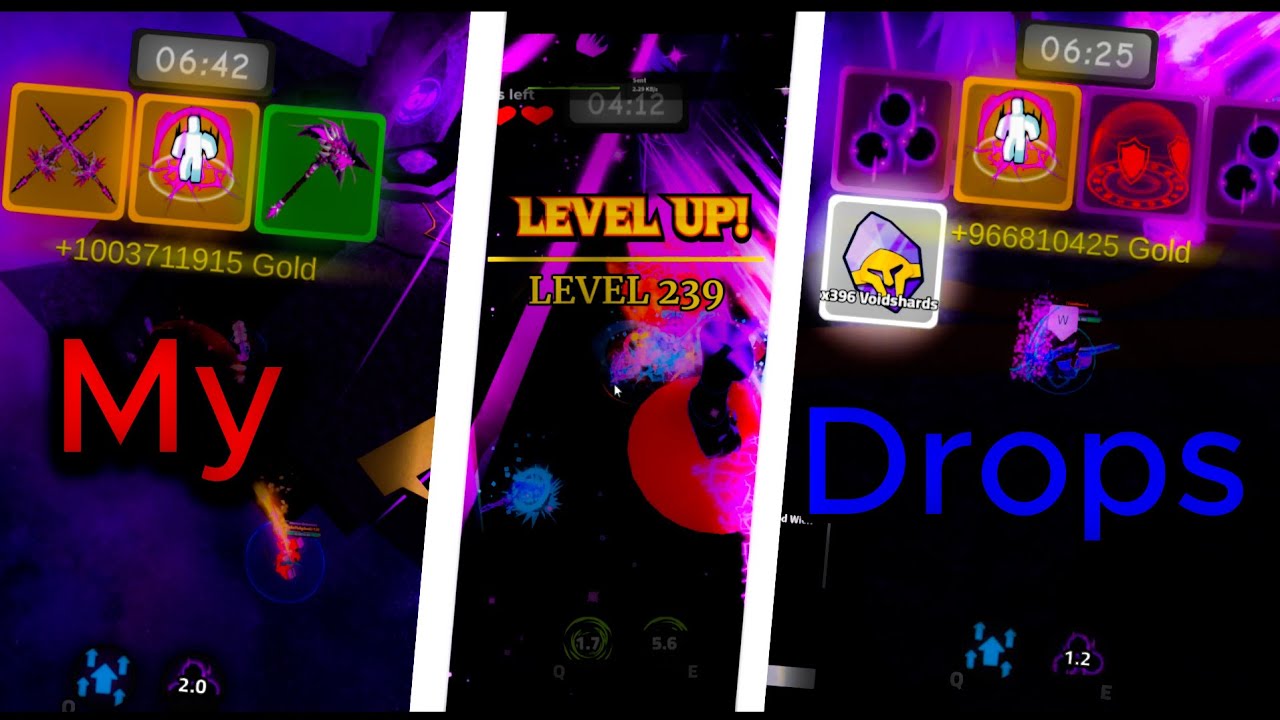My LUCKY drops in the new dungeon!!