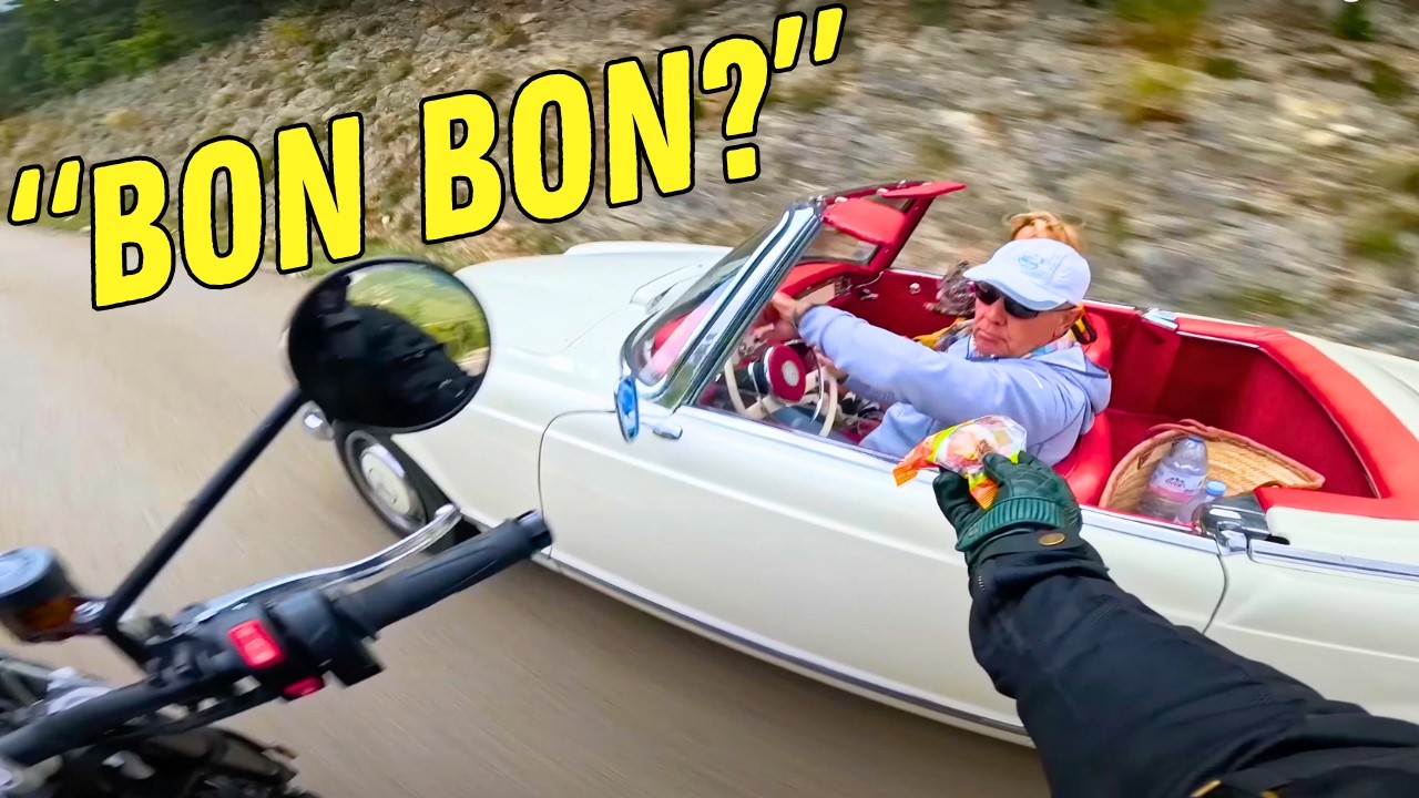 Handing out Sweets in France