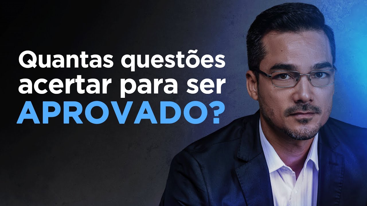 QUANTAS QUESTÕES ACERTAR PRA SER APROVADO?