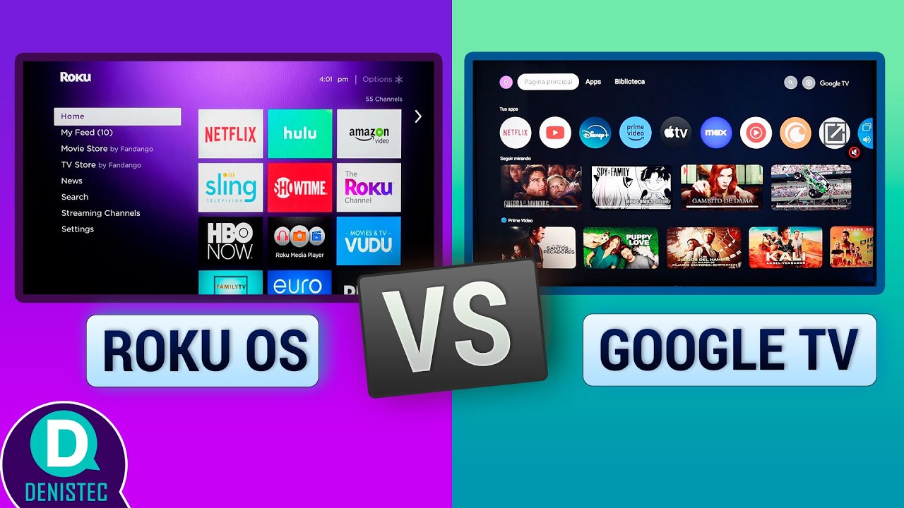 Roku vs Google TV ✅ Diferencias y Cuál elegir