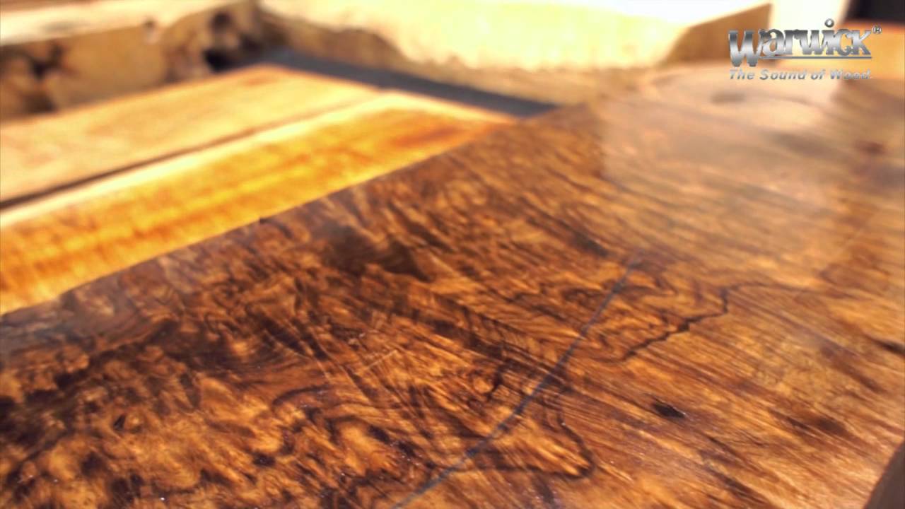 Warwick's Custom Shop Wood collection Part 1/2