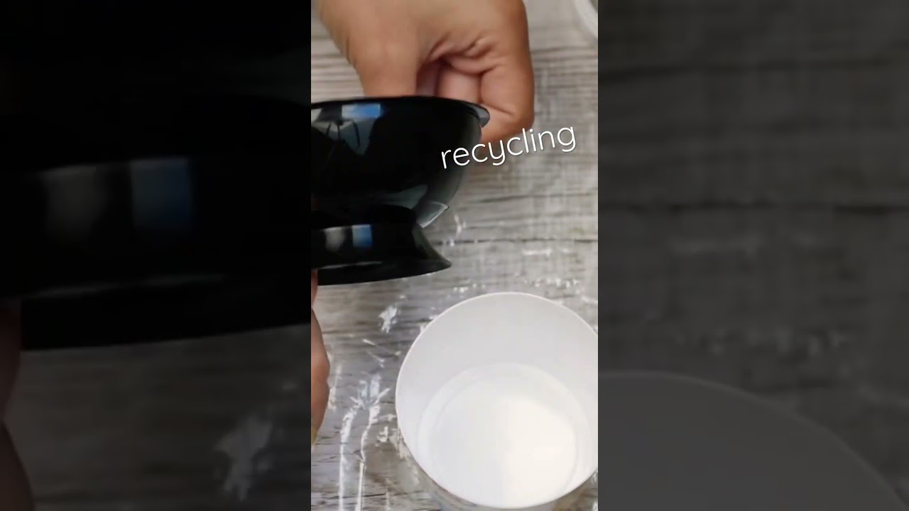 Recycling - before & after #shorts #decoupage #diy