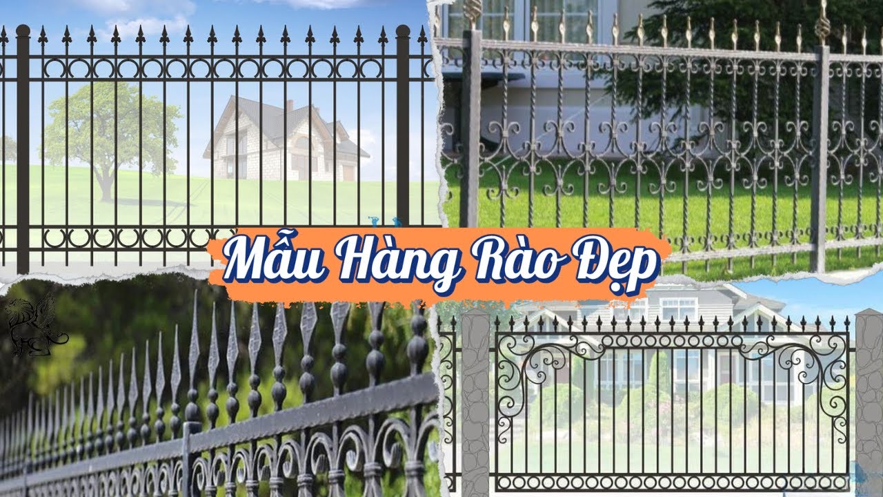 Hàng rào sắt mỹ thuật | 99+ Mẫu Đẹp Sang Trọng Không Thể Bỏ Lỡ