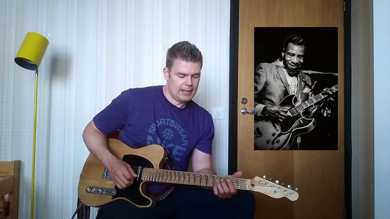 Augmented T-Bone Walker and Ronnie Earl  -style jump blues lick guitar lesson  ep. 3.