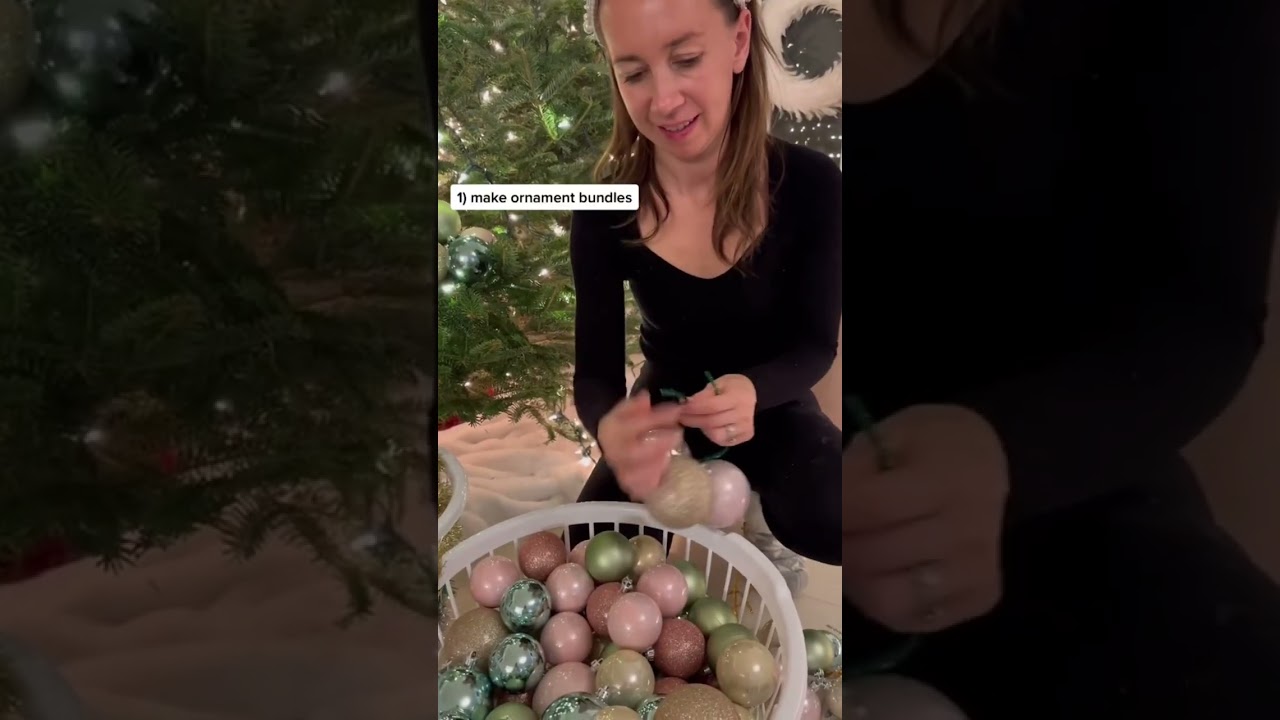 3 HACKS for DECORATING YOUR CHRISTMAS TREE!🎄 So excited to see everyone&rsquo;s tree!