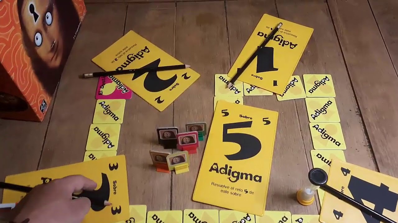 Como jugar Adigma juego de mesa y cuanto cuesta.