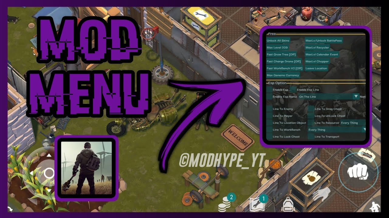NEW LAST DAY ON EARTH MOD MENU HMZ V1.45.0 | UPDATED 2026