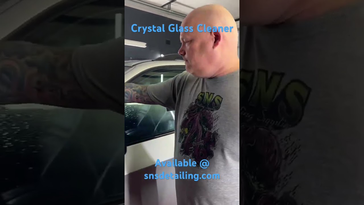 How to use Crystal Glass Cleaner!