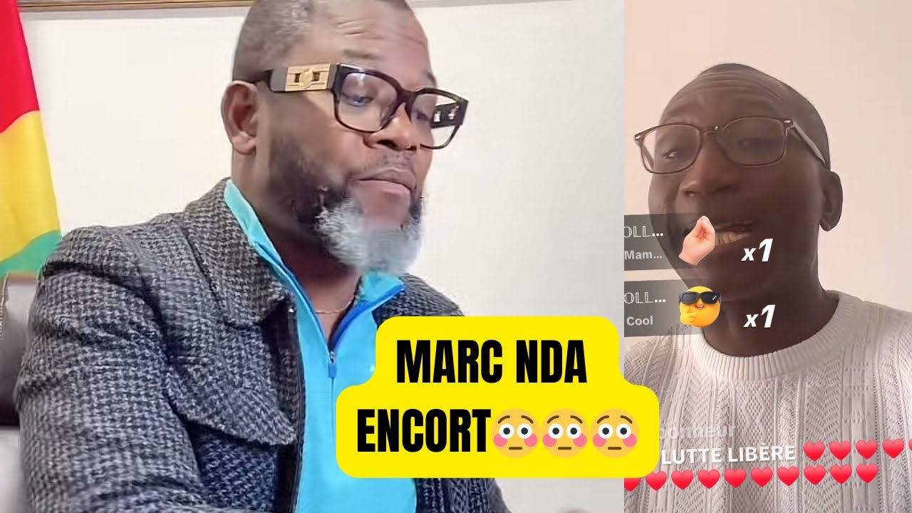 MARC NDA RECUPERE FERDINANT AYITE  ENCORT EN LIVE #2😂😂😂