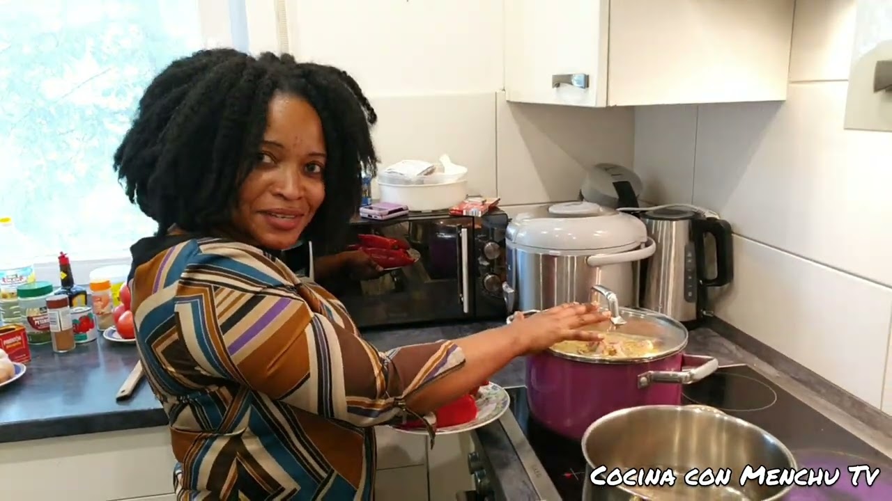 Como hacer jollof rice -Cocina con Menchu