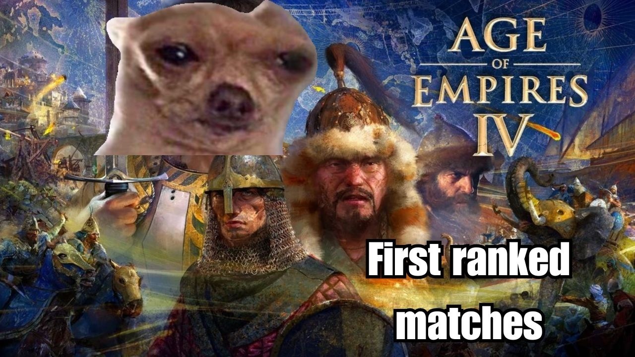 StarCraft Veteran gets ranked in Age of Empires 4 for the first time!