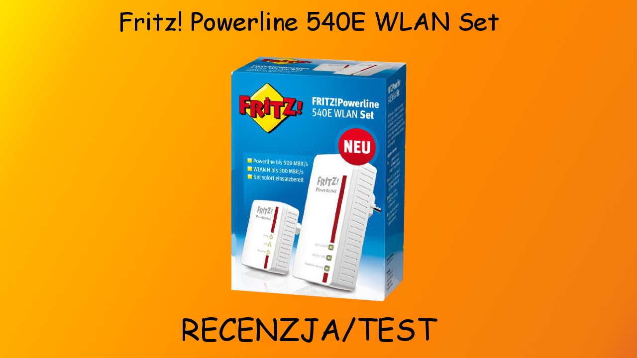 [RECENZJA/TEST]Fritz! Powerline 540E