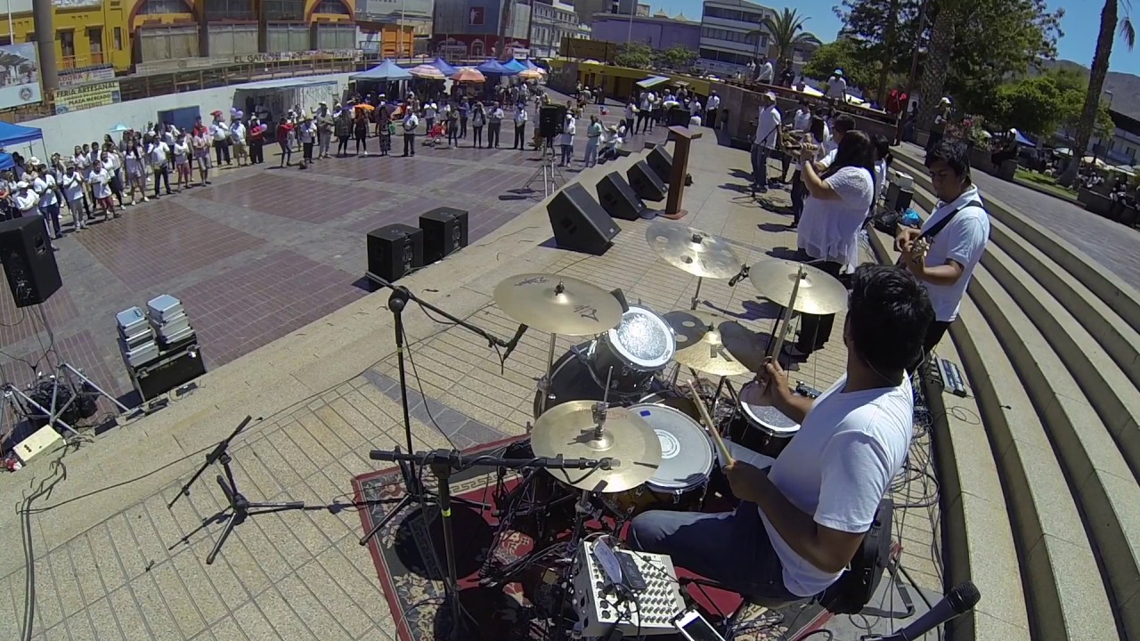 Medley Como en el cielo (Rey Vencedor - Viene Ya) - Miel San Marcos Drum Cover