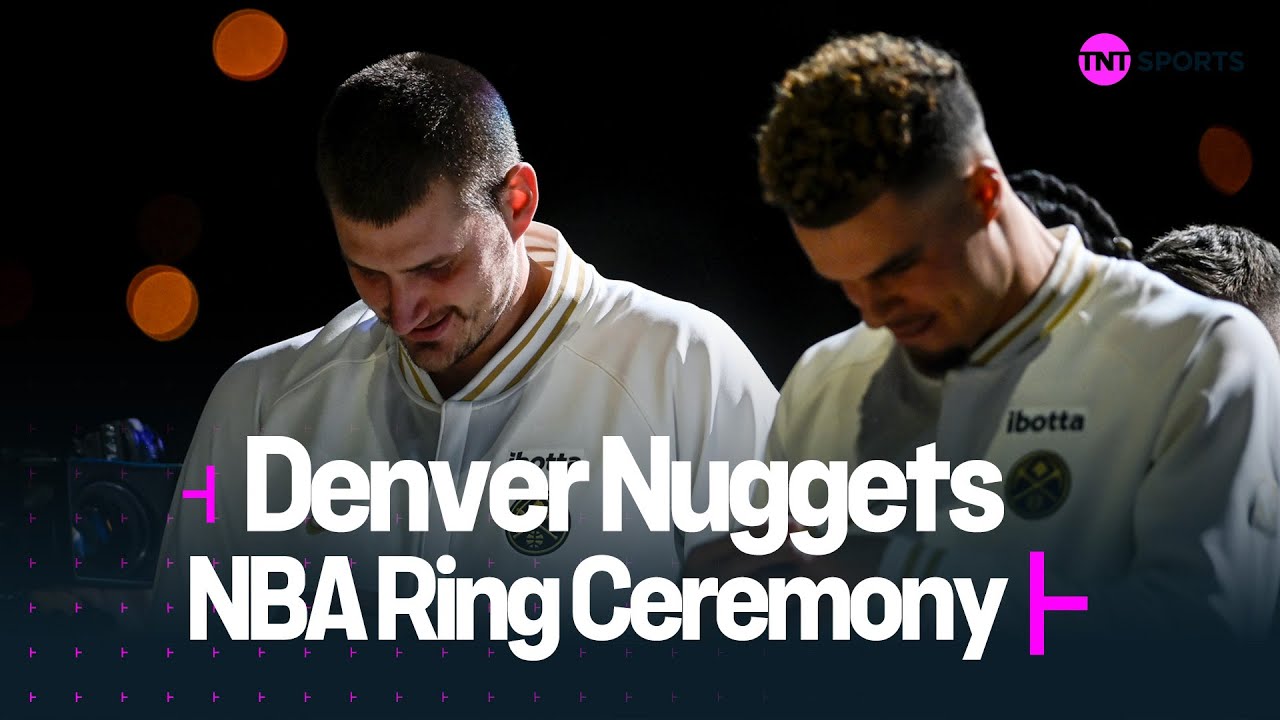 👀 FIRST LOOK! The Denver Nuggets unveil their 2023 NBA Championship Rings! 💍🏆
