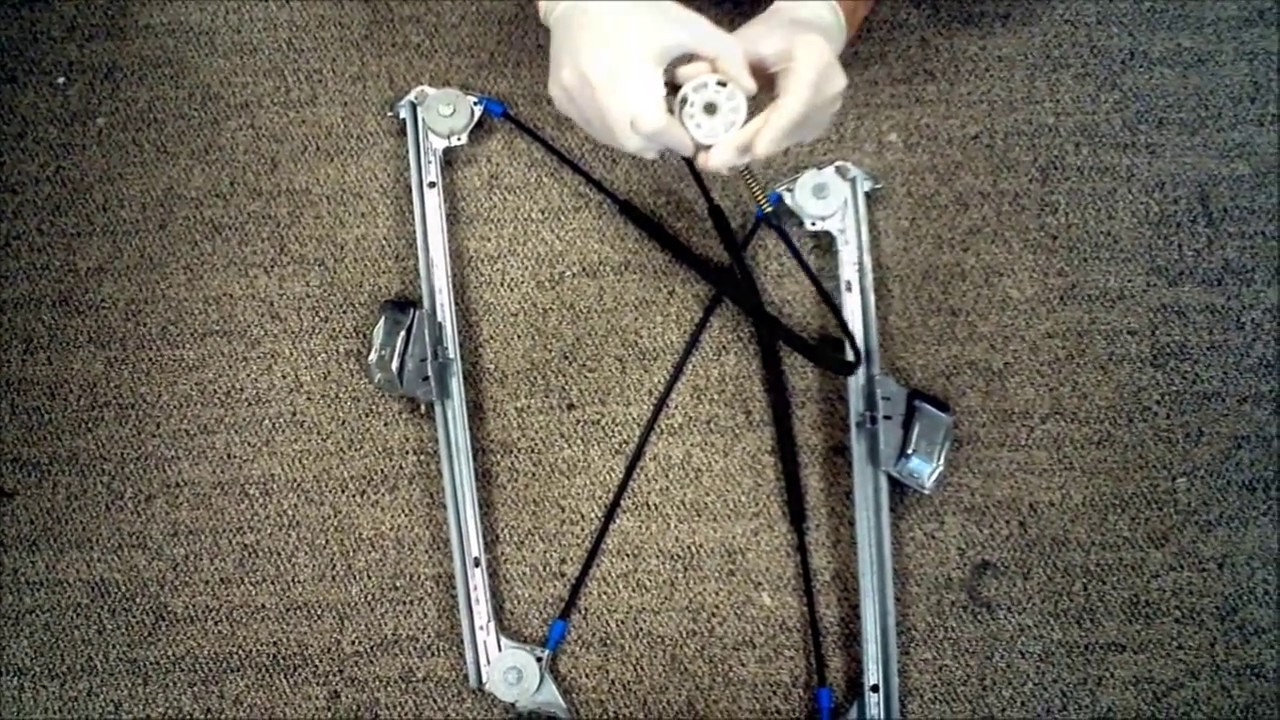 Peugeot 306 Cabriolet Convertible Front right window regulator reparation Leve-Vitre Decapotable