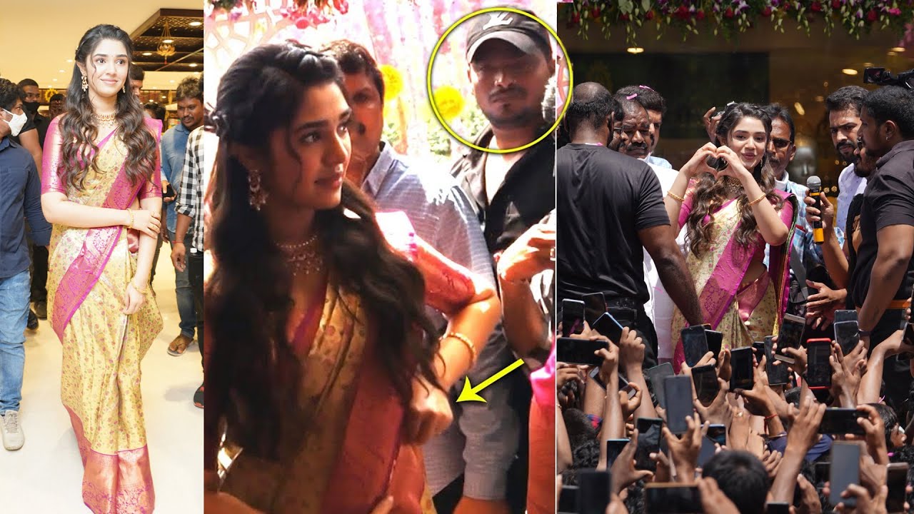 Actress Krithi Shetty Launches JC Brothers Family Shopping Mall At KPHB | Hyderabad | @bharathitvdaily