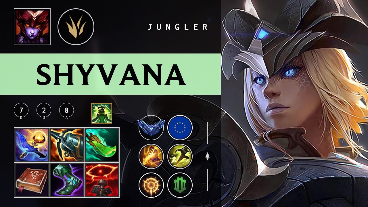 Shyvana Jungle vs Kayn - EUW Diamond Patch 26.01