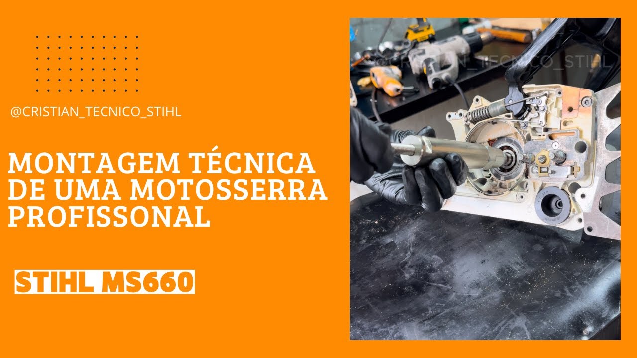 Continuação da motosserra que se desregulava sozinha - Stih MS 660