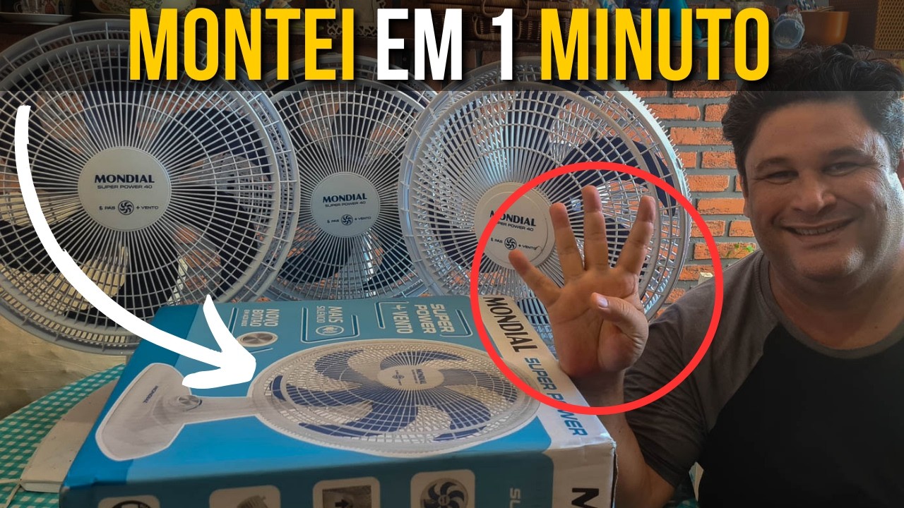 Ventilador Mondial 40cm Vai Surpreender Você: Entenda Porque