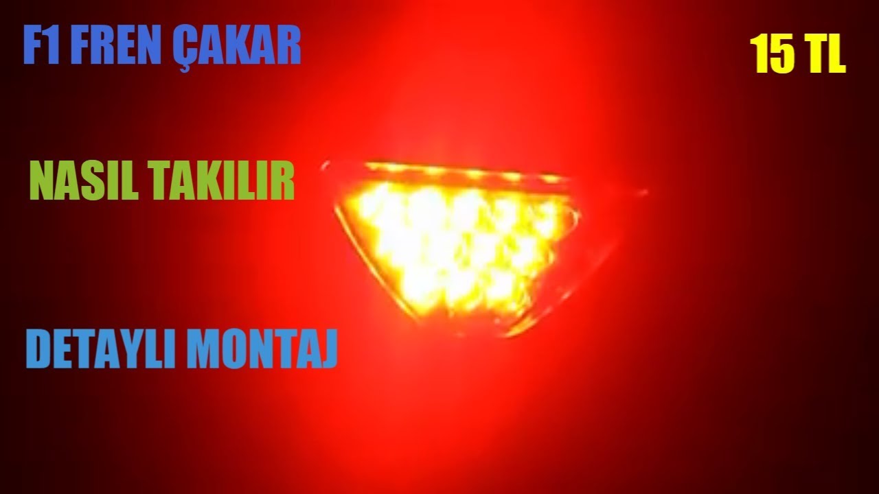 F1 Fren Çakar Nasıl Takılır? Fiat Dobloya Montaj -Uygun Fiat-