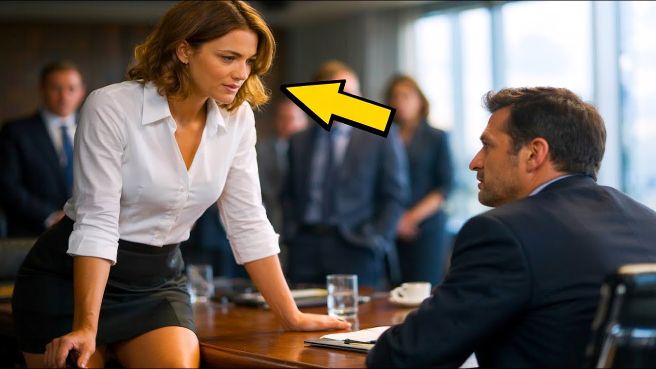 VENHA AO MEU ESCRITÓRIO… DISSE A CEO DURANTE A REUNIÃO… MAS QUANDO CHEGARAM LÁ…