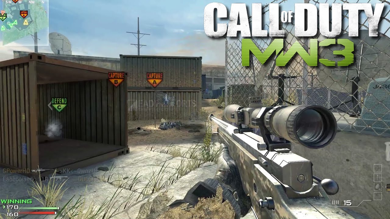 Call of Duty Modern Warfare 3 - Multiplayer Gameplay Part 43 - Domination