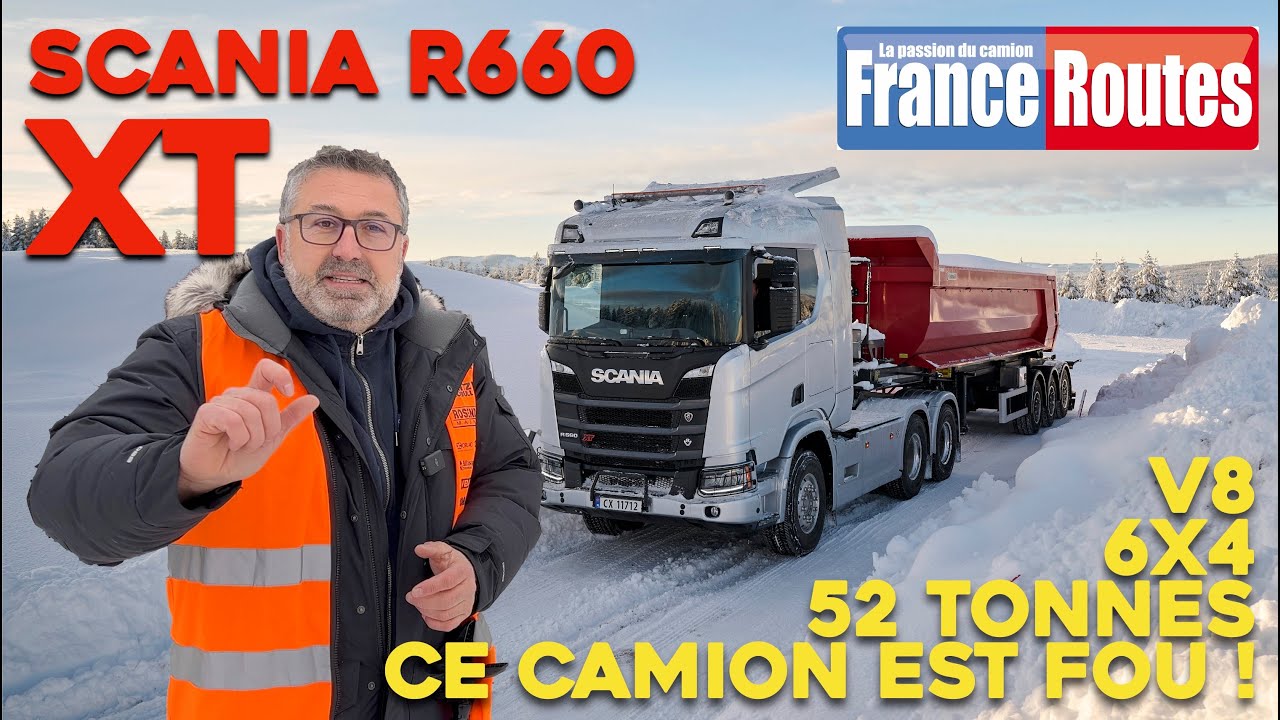 Essai camion : France Routes aux Scania Winter Days 2023, ép. 1