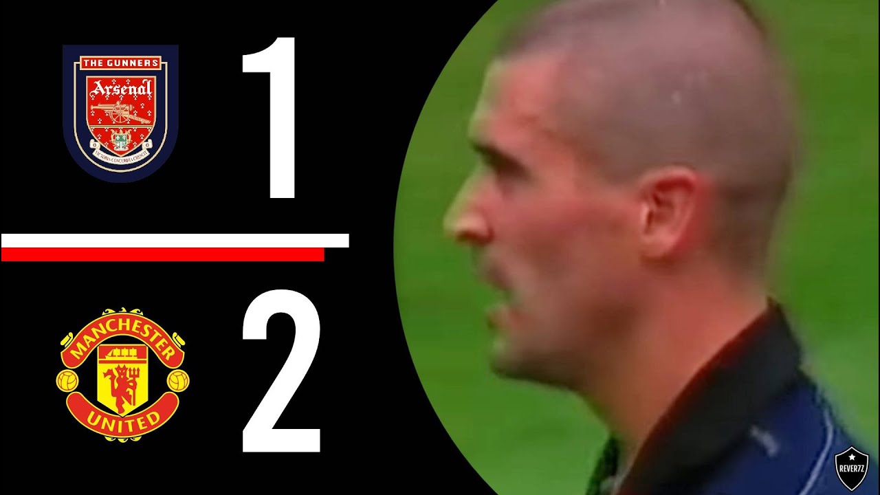 Arsenal v Manchester United | Roy Keane Double Dismantle Arsenal | Highlights | 1999/2000