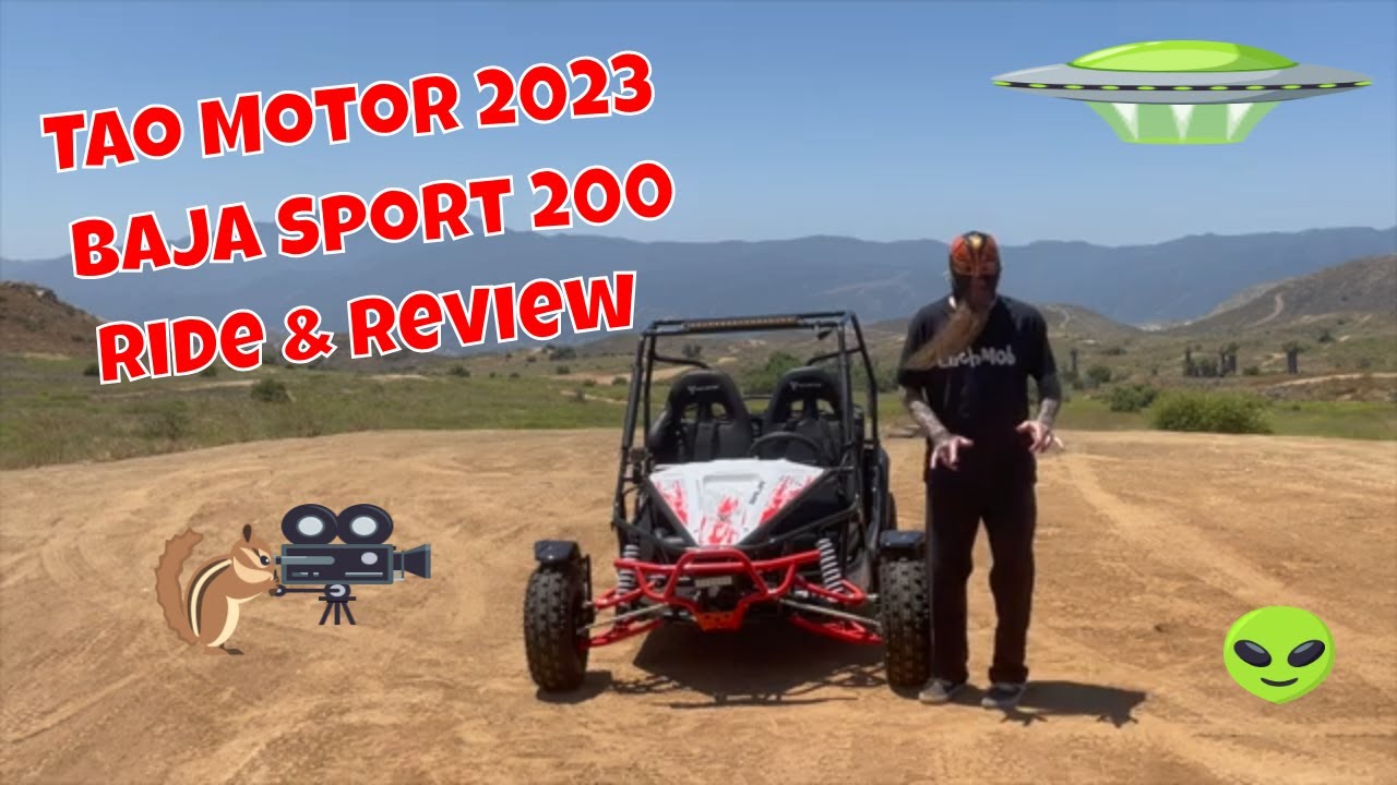 Tao Motor 2023 Baja Sport 200 Ride - Get Ready For An Adventure #TaoMotor #TaoMotorFamily #dji #mini