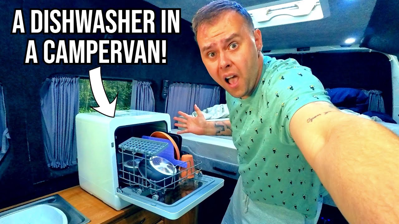HUGE UPGRADE For My Campervan | HAVA R09 Dishwasher