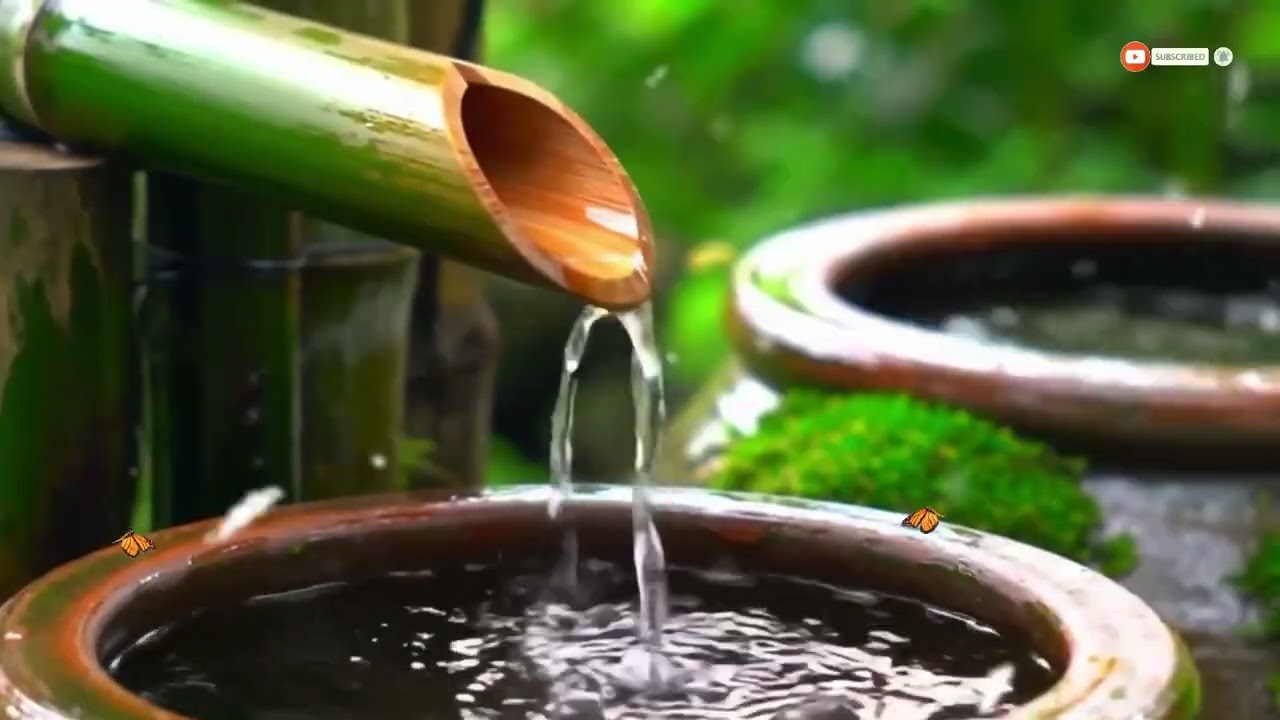 Water Sound For Relaxing, Relieve Stress, Calm The Soul & Mind. Relaxation Sound of Glowing Water